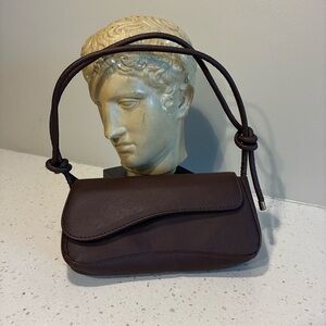 Brown Leather Handbag